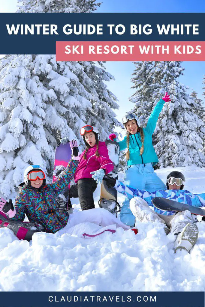 It's about the snow and so much more at British Columbia's fantastic and family-friendly Big White Ski Resort with kids. #bigwhite #explorebc #familytravel #skiing #bigwhiteskiresort