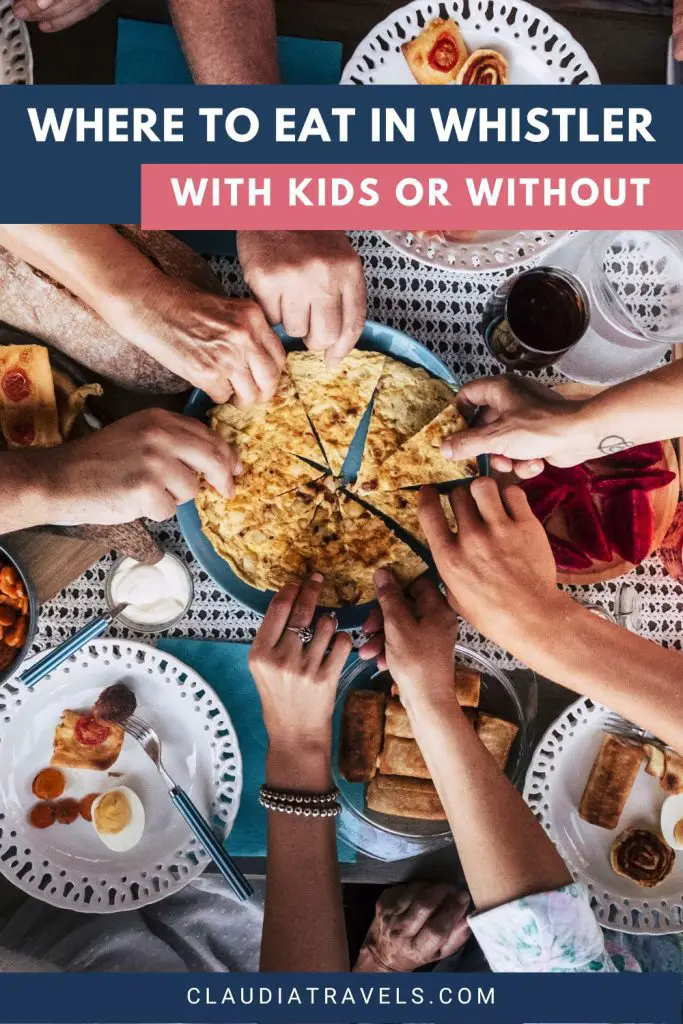From on-the-run-to-skiing brekkie spots, chill après lounges and cosy fine dining experiences, we're sharing where to eat in Whistler with kids or without.