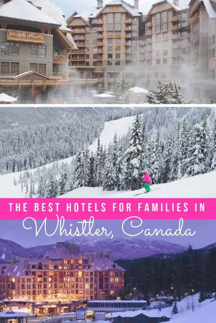 Whether you want ski-in ski-out, or a hotel pool with a view, here are six of the best Whistler hotels for families to stay and play this season. | #whistler #hotels #canadatravel #wintertravel #familytravel #traveltips #skiing #skitravel #britishcolumbia #whistlerhotels