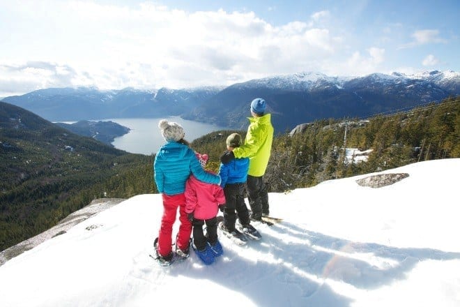 If you're looking for some great winter family fun, the Sea to Sky Gondola in Squamish has activities galore, and is just 30 minutes from Vancouver.