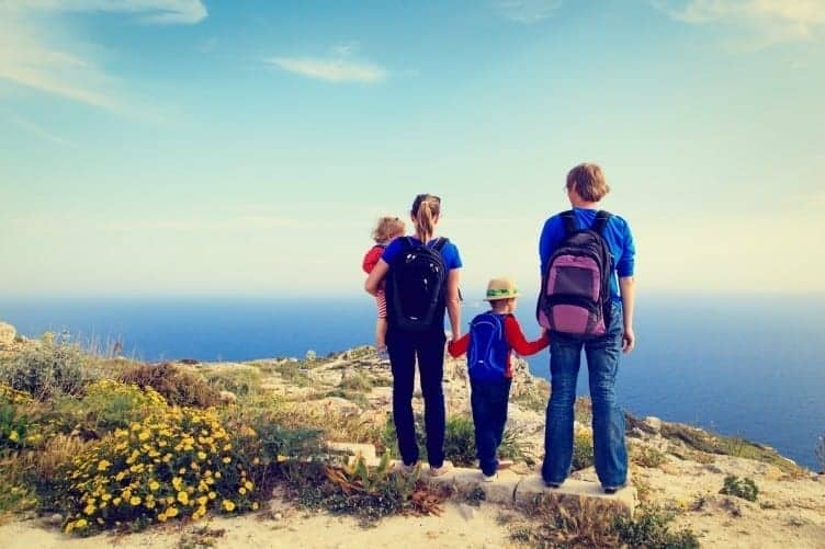 Who's afraid of a baby with a suitcase? Not you, with these super helpful tips from family travel experts on how to travel with kids and babies. | family travel