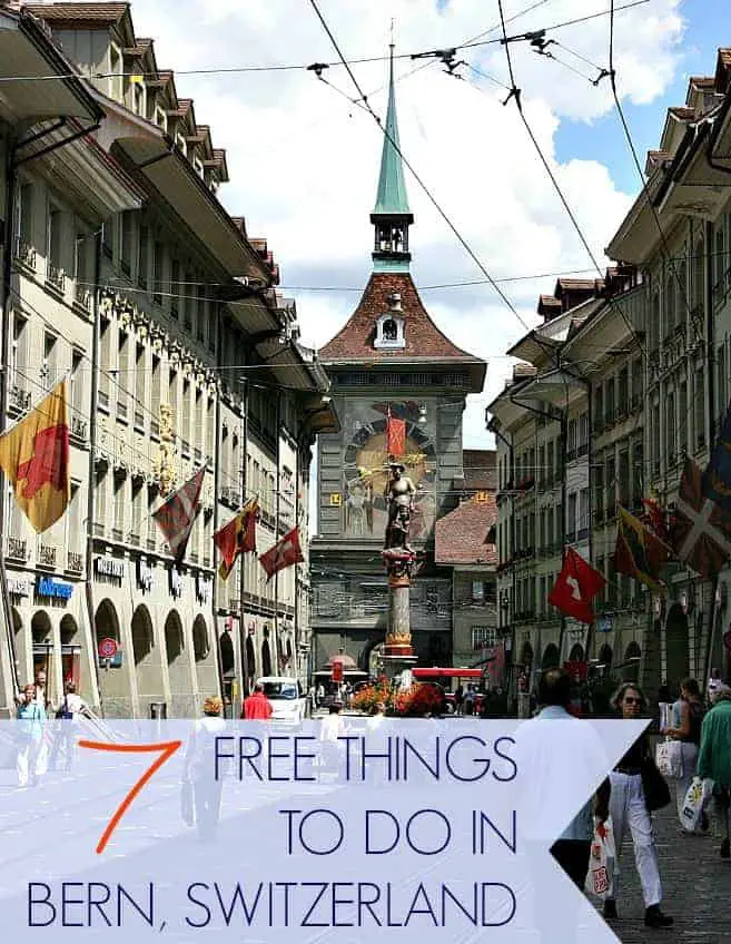 Switzerland is filled with art, culture, food, and these 7 free things to do in Bern that won't cost you a dime while visiting the historic capital.