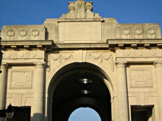 The Menin Gate, Ypres, Belgium