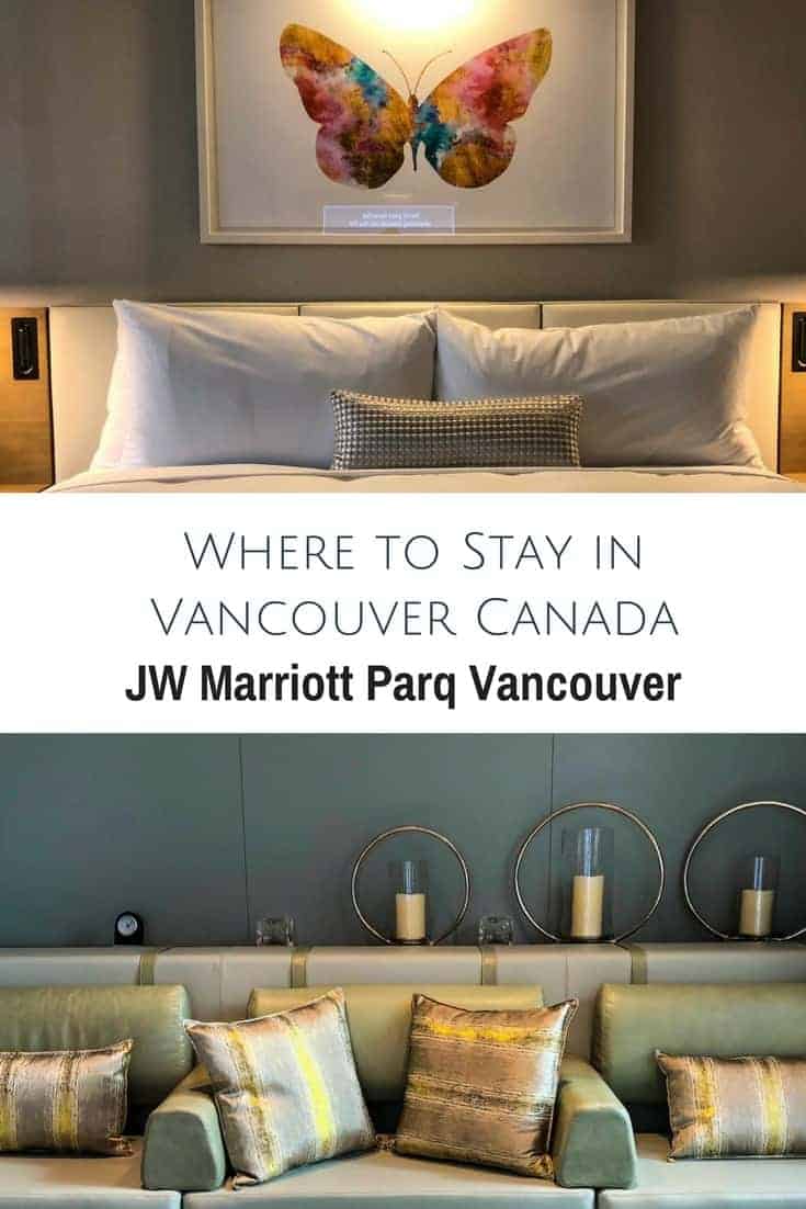 From location, relaxing spa and top restaurants, the new JW Marriott Parq Vancouver luxury hotel property is one of the best places to stay in Vancouver, Canada.