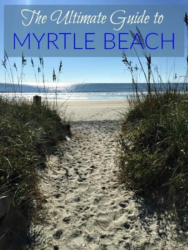 beach sand in myrtle beach