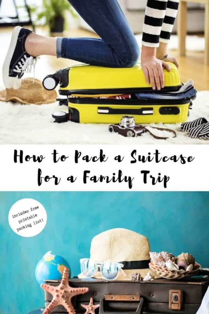 lady packing a suitcase packing tips