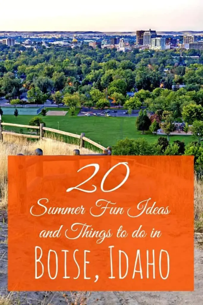 Looking for a great summer vacation destination that will knock your socks off? Twenty tips for great activities, places to eat, and things to do in Boise, Idaho.