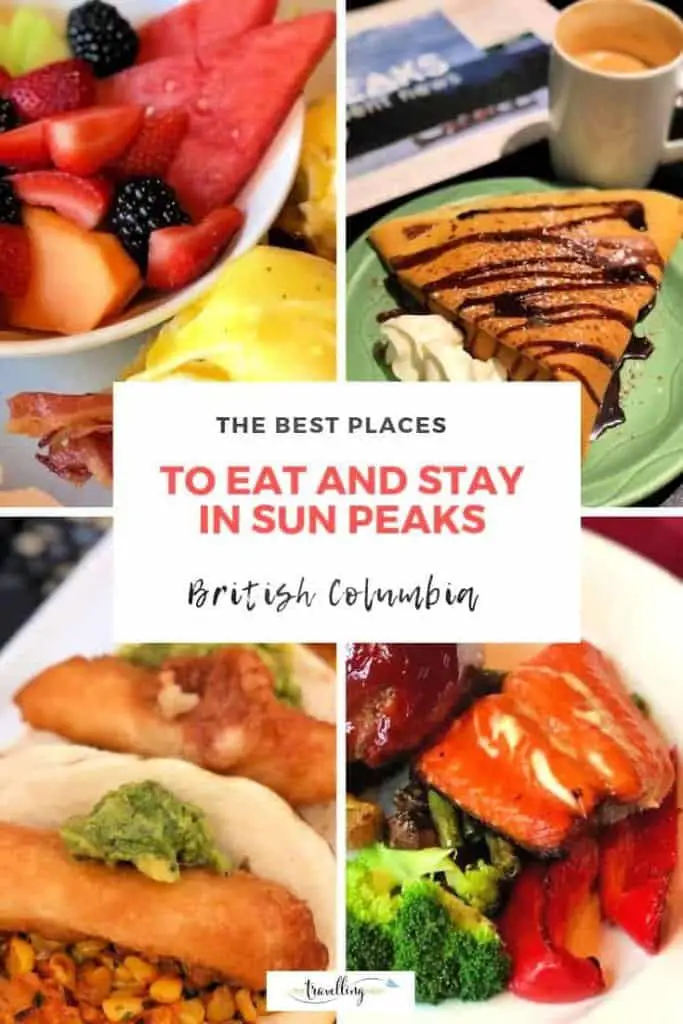food items to eat at sun peaks resort