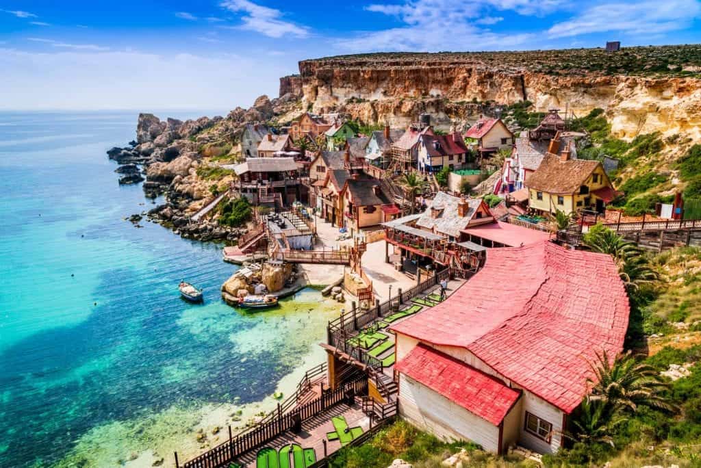 buildings by the sea in malta