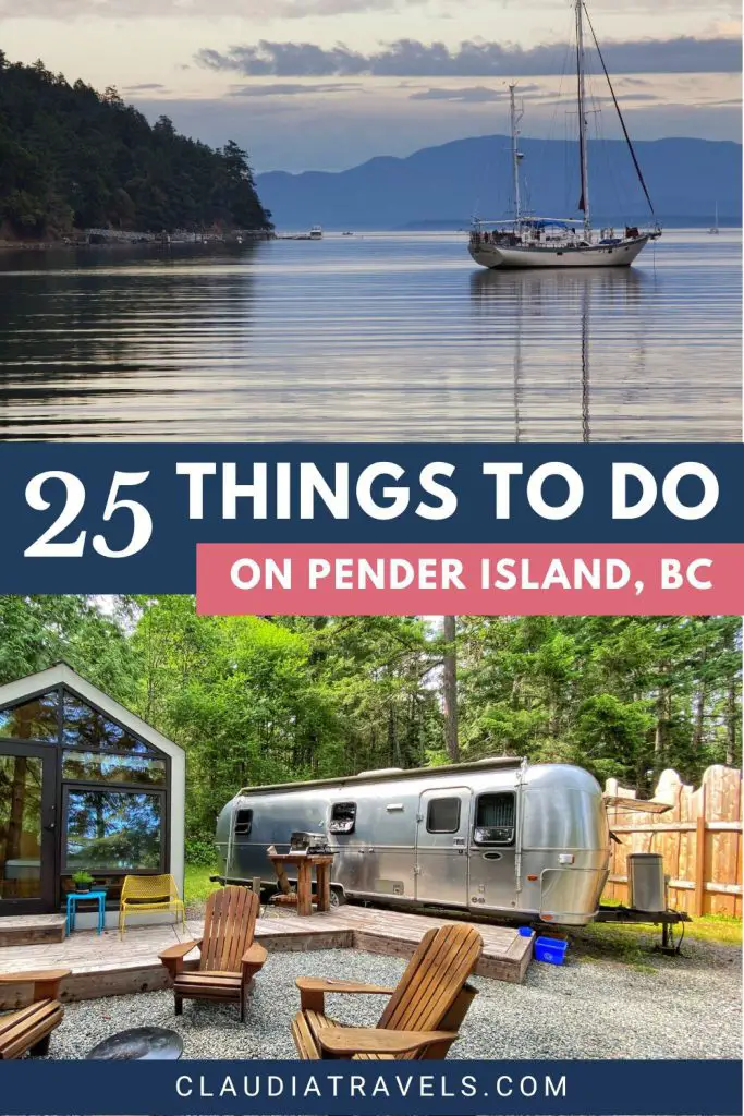 things to do on pender island