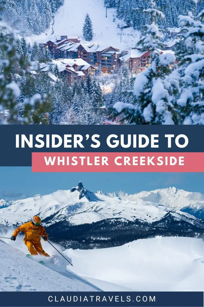 The original base for Canada's biggest ski resort, Whistler Creekside has fantastic restaurants, great hotel accommodation, and easy access to Whistler's fabled hills for discerning skiers and riders.