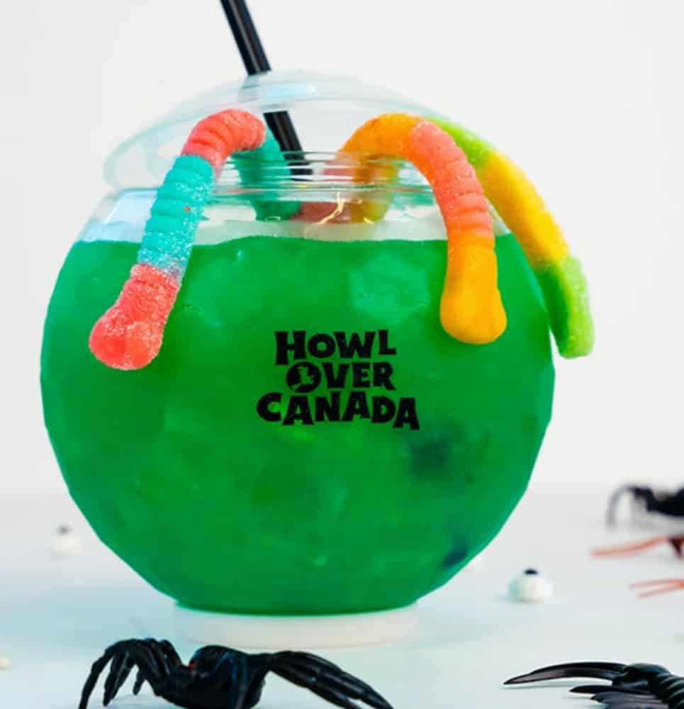howlover canada green drink with worms