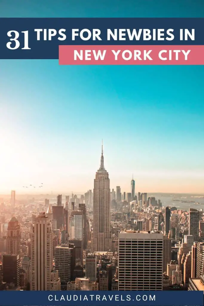 Plan the perfect visit to the bright lights and big city of New York with our ultimate and helpful guide packed full of 31 insider tips from a travel pro.