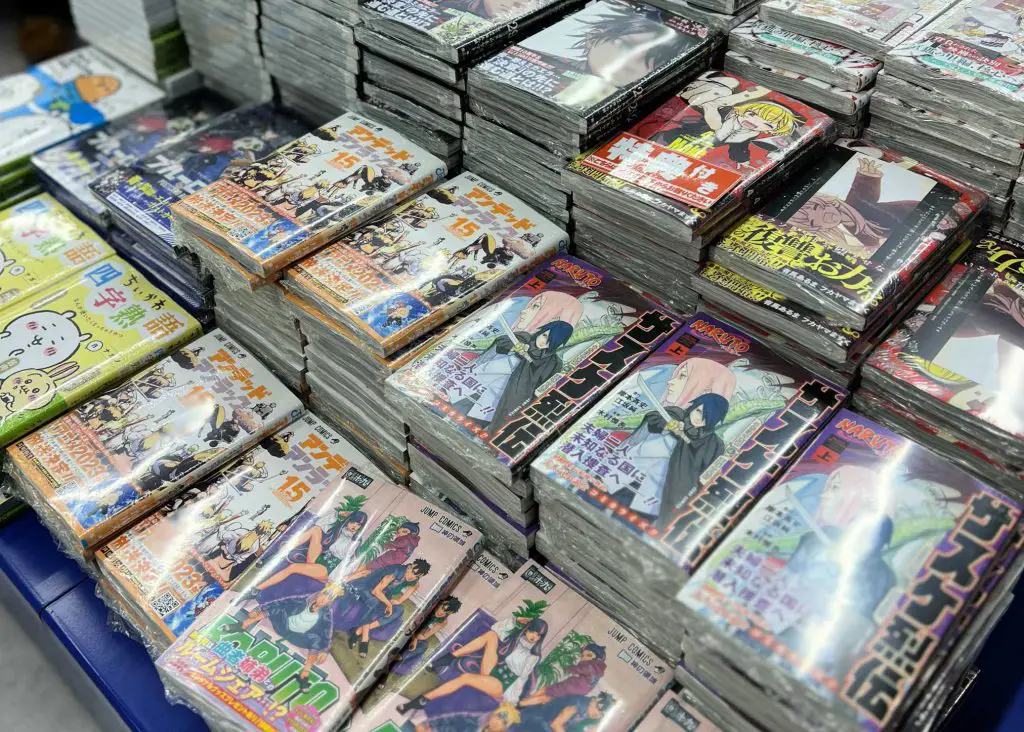 manga comics in tokyo