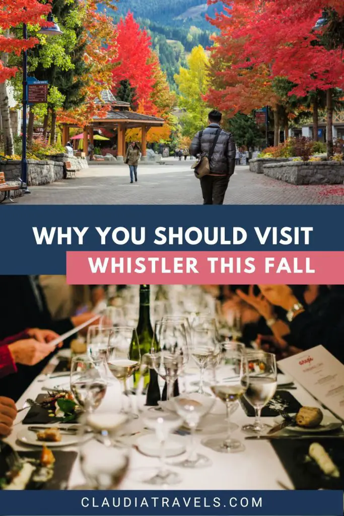 From mountain hiking to thrilling ziplines, silent spas and festive feasts, enjoying autumn in Whistler makes for an ideal escape. Check out our 7 favorite things to do in Whistler, Canada during fall. 

#whistler #fall #explorebc #whistlerinfall #whistlerbc