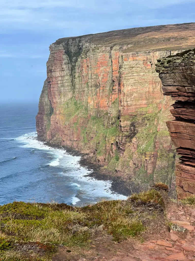 st john's cliff heads on isle of hoy