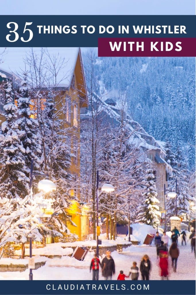 Planning a family trip to Whistler, BC? Discover the 35 best kid-friendly activities that make this mountain paradise unforgettable for a family holiday all year round. From thrilling outdoor adventures to cozy indoor fun, there's something for everyone at Canada's largest mountain resort. #FamilyTravel #whistler