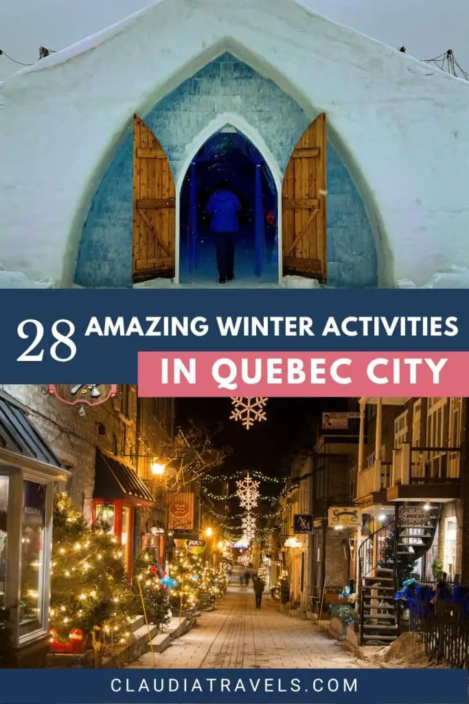 With exhilarating outdoor adventures, festive carnivals or cosy escapes, Quebec City has something for everyone. Bundle up and get ready to embrace these 28 unforgettable things to do in Quebec City in winter.
