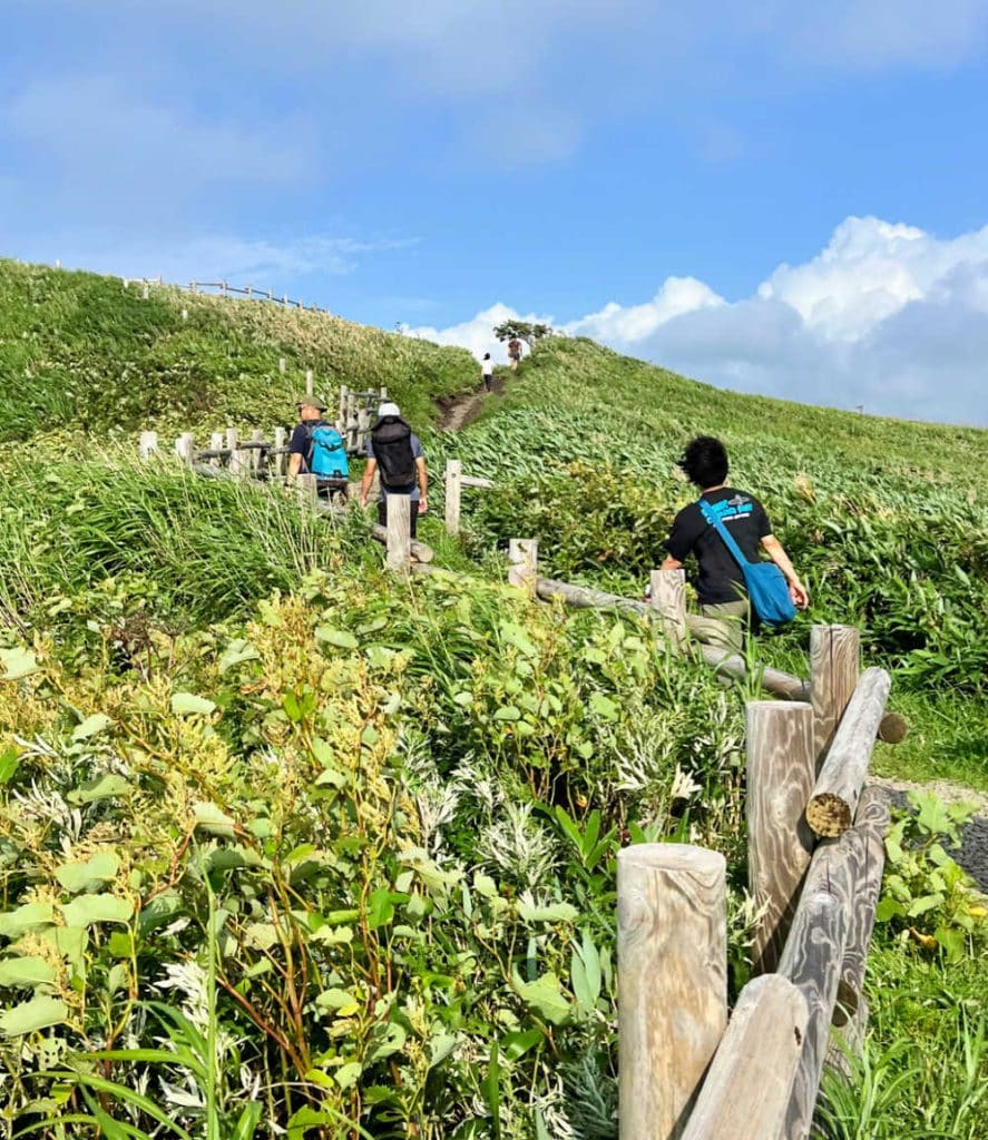 hiking the cape kamui trail