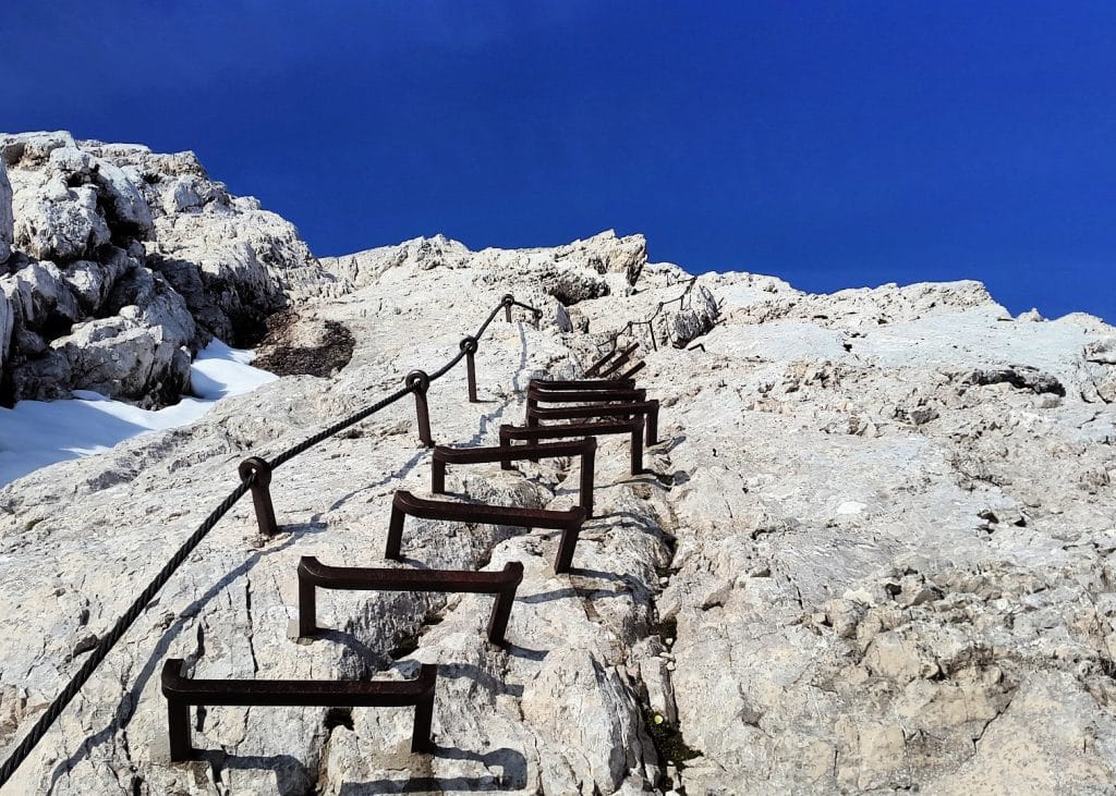 via ferrata rails and ladders dolomites via ferrata routes rails and ladder in the dolomites