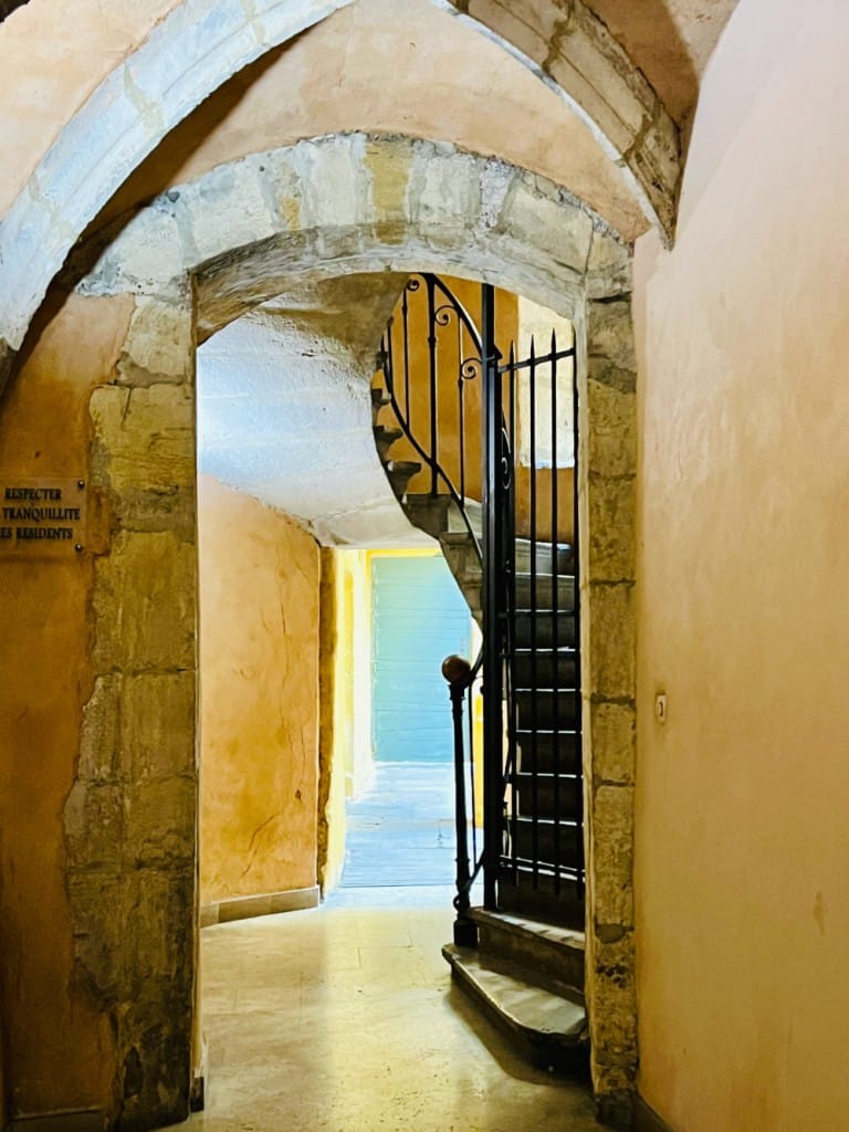 traboules in Lyon's old town