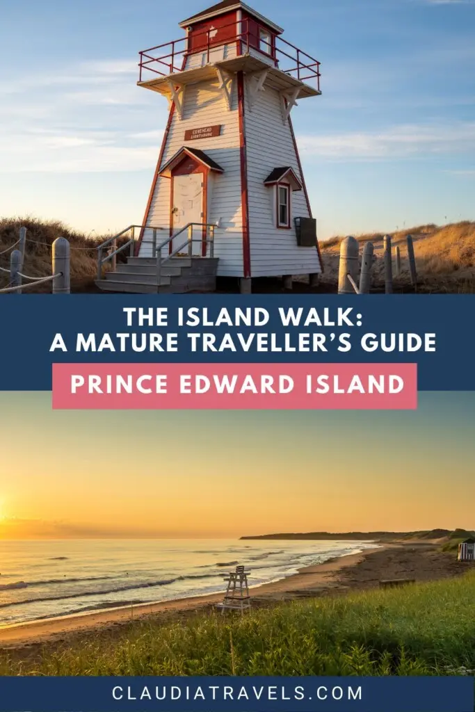 Walk the Island Walk on PEI with Senior Discovery Tours 🍂 Explore Prince Edward Island’s red-earth trails, coastal views, and charming villages at a comfortable pace. Guided, small-group walking adventures designed for seniors, with scenic routes, local stories, and plenty of time to take it all in. Save this pin and start planning your Maritime getaway! #islandwalk #pei #walks #canada
