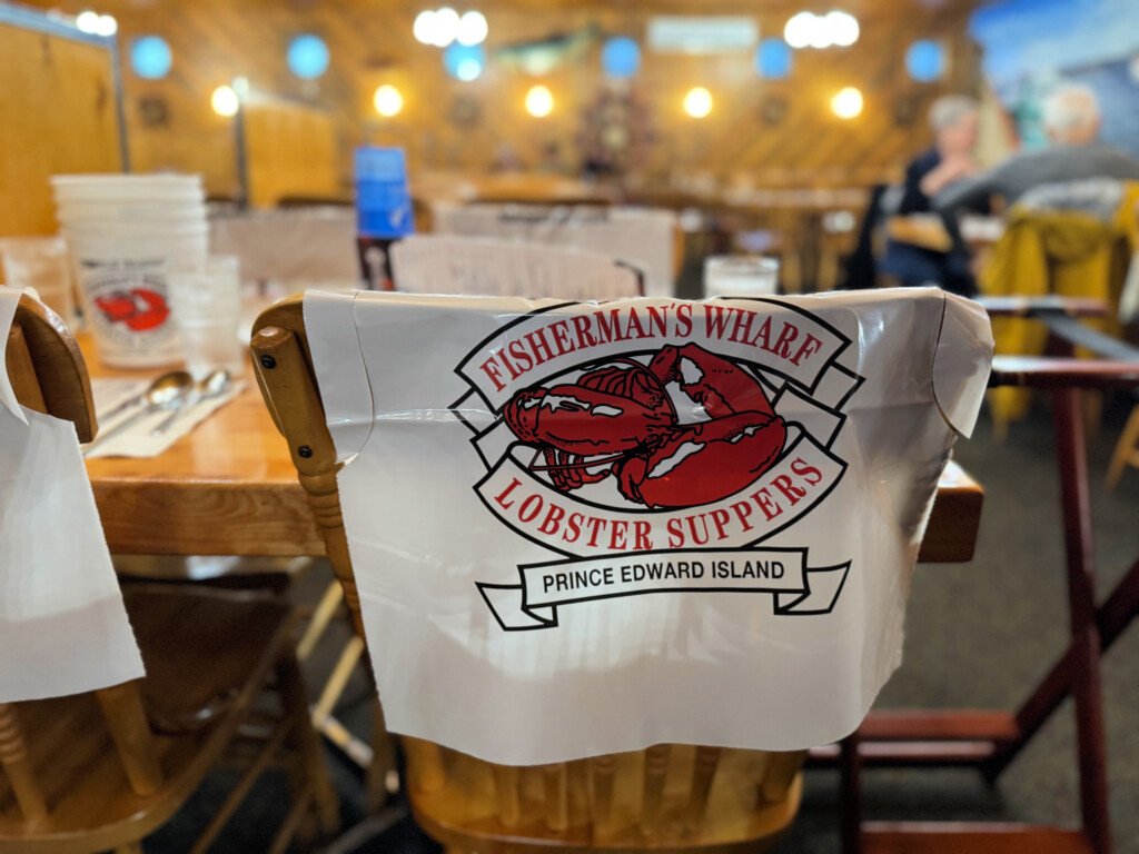 seafood bib on pei
